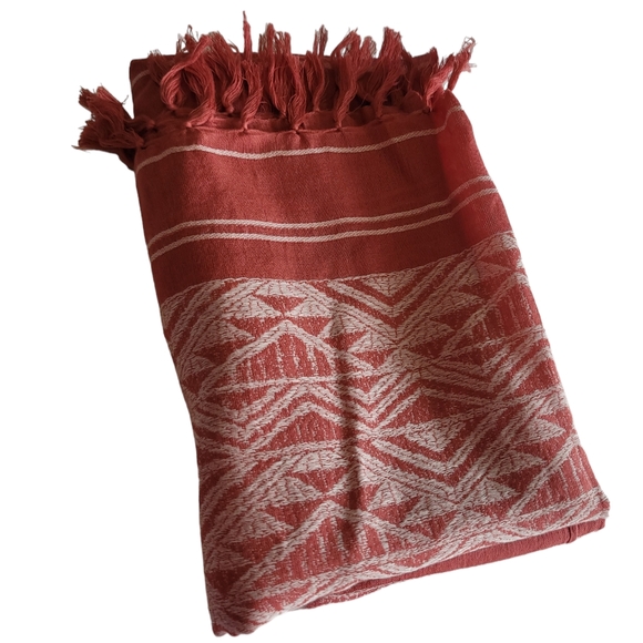 🆕️ Madewell Aztec Print Scarf - Picture 6 of 7